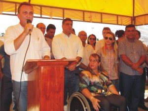 Secretário Luis Fernando disse que vai lutar pela estrada de Carnaubeira e que sua próxima vinda em Araioses será para assinar a ordem de serviço para execução da obra.