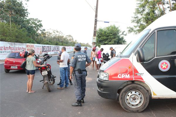 Atividades da Polícia Militar do Maranhão em vários pontos de São Luís