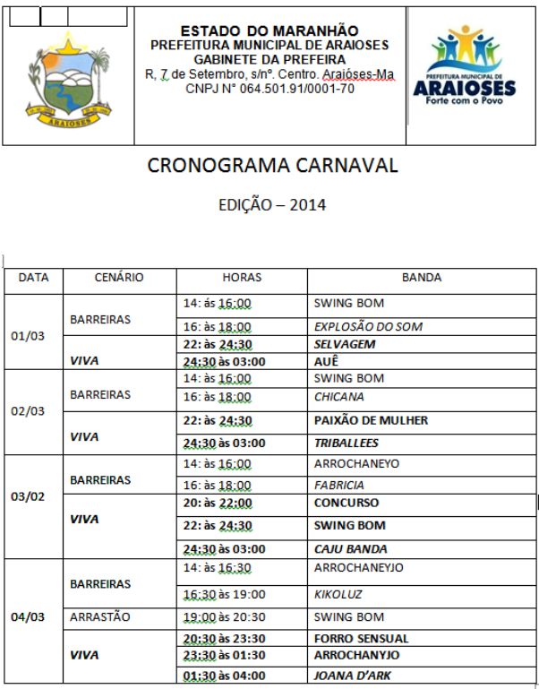programaçao-carnaval