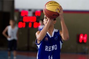 Atleta Matheus Saraiva, do colégio Reino Infantil (São Luís), é destaque nos Jogos Escolares da Juventude.