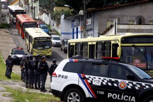O Batalhão Tiradentes, mais novo grupamento da Polícia Militar do Maranhão (PMMA), iniciou este mês um trabalho especializado no combate aos assaltos a ônibus. Foto: Handson Chagas/Secap